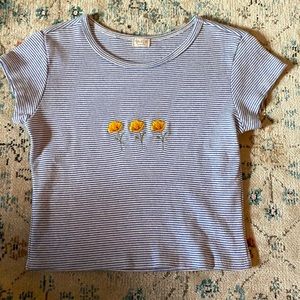 Brandy Melville embroidered t-shirt